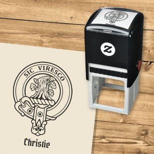 Clan Christie Crest Self-inking Stamp