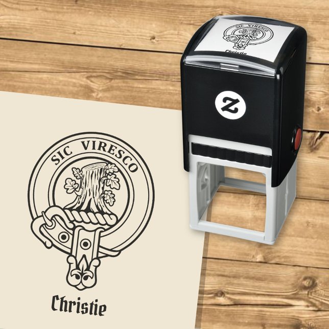 Clan Christie Crest Self-inking Stamp (Creator Uploaded)
