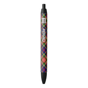 Clan Christie Tartan Black Ink Pen