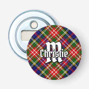 Clan Christie Tartan Bottle Opener