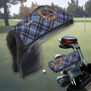 Clan Clark Crest Golf Head Cover