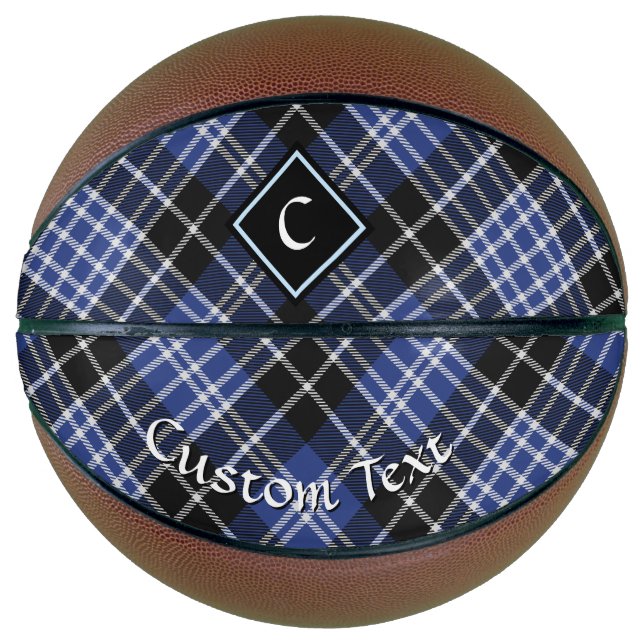 Clan Clark Tartan Basketball (Front)