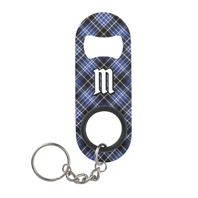 Clan Clark Tartan Keychain Bottle Opener (Front)