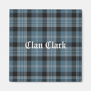 Clan Clark Tartan Magnet