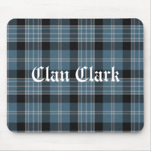 Clan Clark Tartan Mouse Pad
