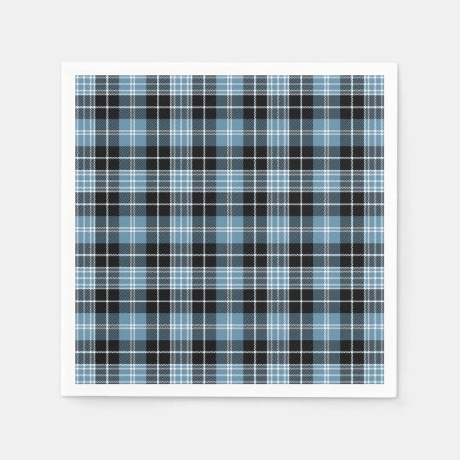 Clan Clark Tartan Napkin (Front)