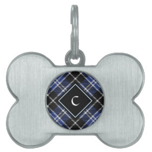 Clan Clark Tartan Pet ID Tag
