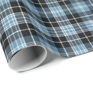 Clan Clark Tartan Plaid Pattern Wrapping Paper