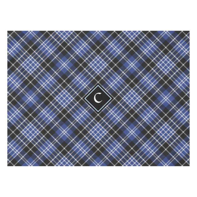 Clan Clark Tartan Tablecloth (Front (Horizontal))