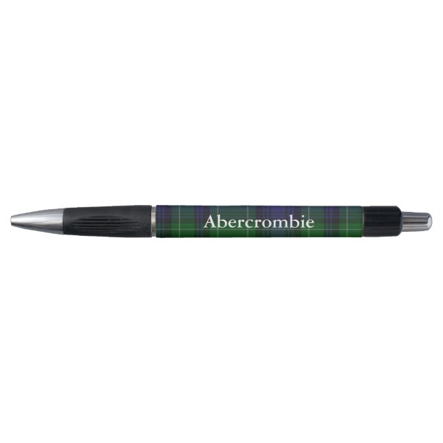 Clan classique Abercrombie Tartan Plaid Stylo pers (Devant)