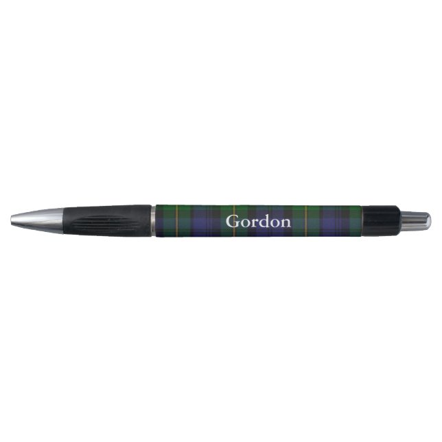 Clan Classique Gordon Tartan Plaid Stylo Personnal (Devant)