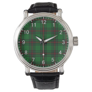 Clan classique intemporel Fife Tartan Plaid Montre