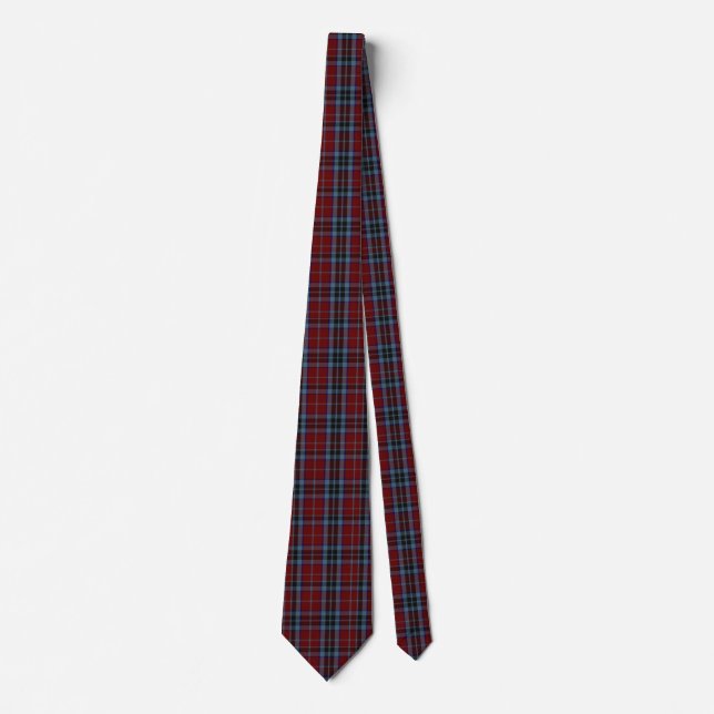 Clan classique MacTavish Tartan Plaid Cravate (Devant)