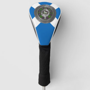 Clan Cochrane Crest & Tartan Knot Golf Head Cover