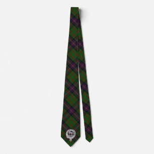 Clan Cochrane Crest & Tartan Tie