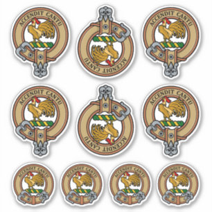 Clan Cockburn Crest Sticker Set