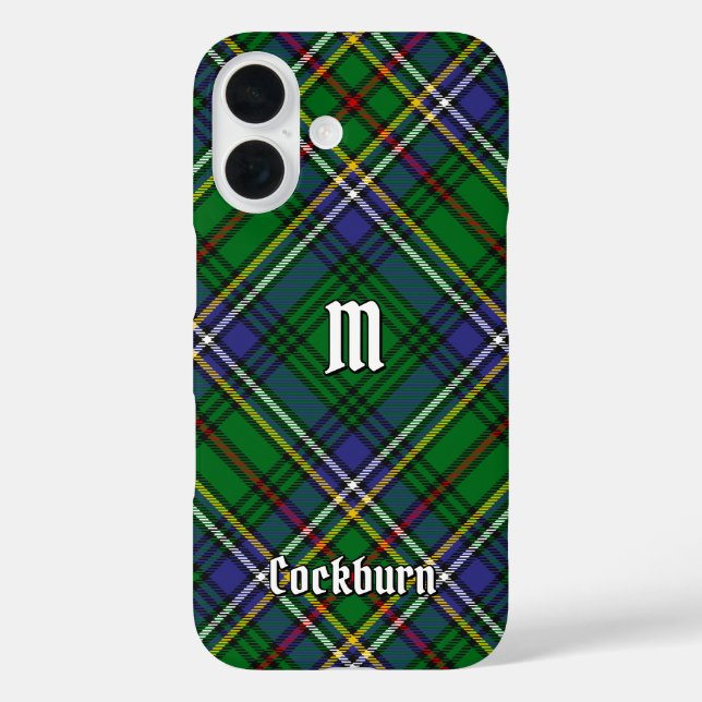 Clan Cockburn Tartan Case-Mate iPhone Case (Back)
