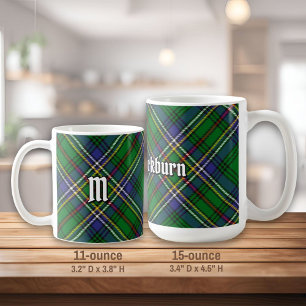Clan Cockburn Tartan Coffee Mug