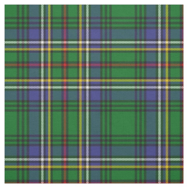 Clan Cockburn Tartan Fabric (Swatch)
