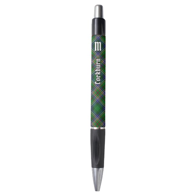 Clan Cockburn Tartan Pen (Front Vertical)
