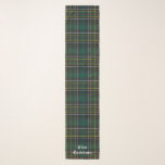 Clan Cockburn Tartan Plaid Scarf<br><div class="desc">Scottish Clan Cockburn tartan plaid pattern with customizable Old World style text</div>