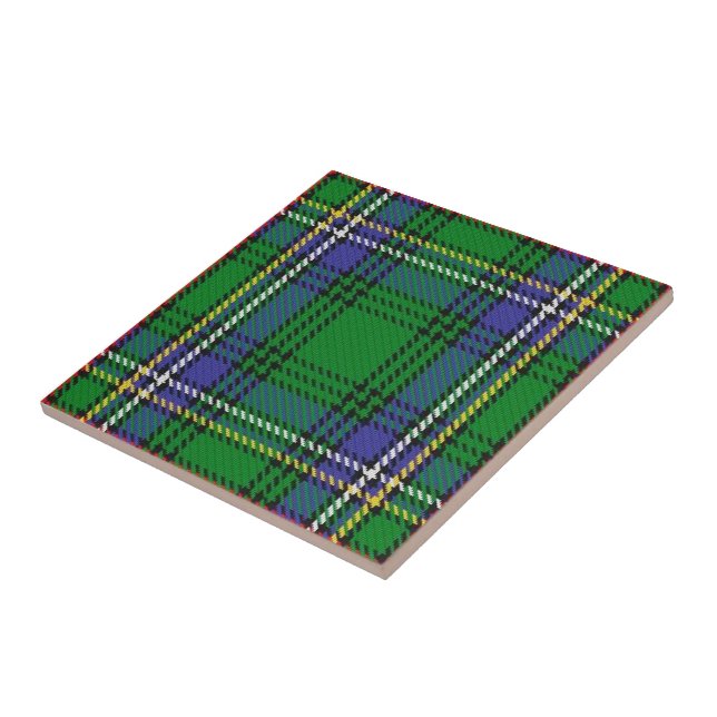 Clan Cockburn Tartan  Tile (Side)