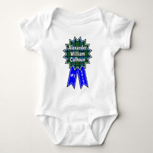 Clan Colquhoun #1 Award Blue Ribbon Baby Bodysuit