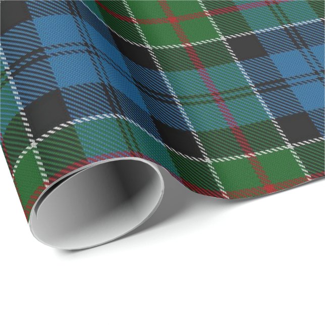 Clan Colquhoun Scottish Tartan Wrapping Paper (Roll Corner)