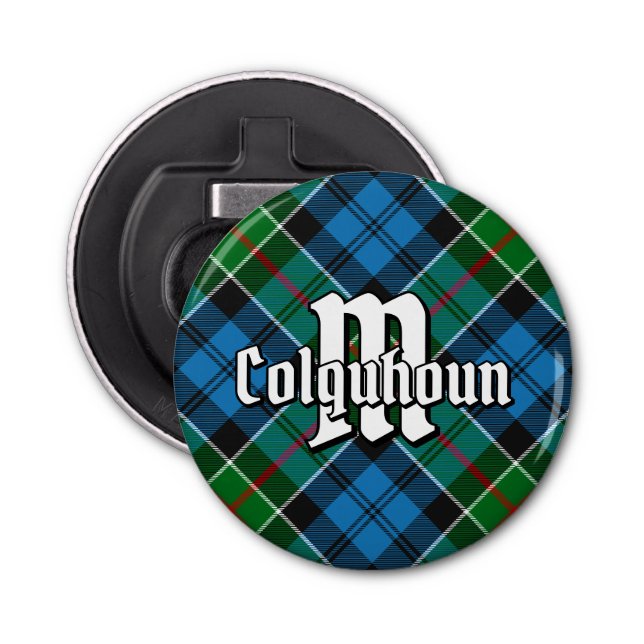 Clan Colquhoun Tartan Bottle Opener (Front)
