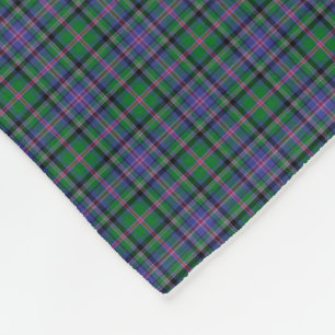 Clan Cooper Tartan Fleece Blanket