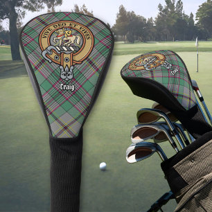 Clan Craig Crest Golf Head Cover