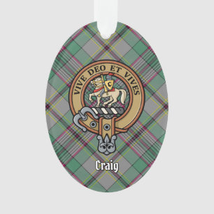 Clan Craig Crest Ornament