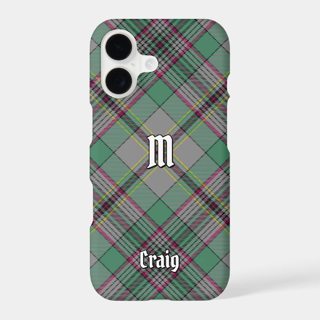 Clan Craig Tartan Coque-Mate coque iphone (Verso)