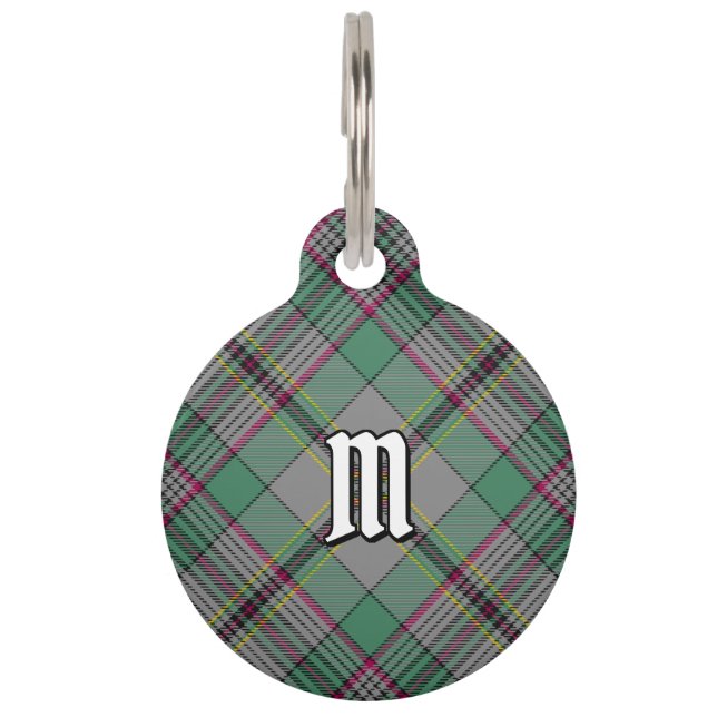 Clan Craig Tartan Pet ID Tag (Front)