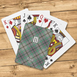 Clan Craig Tartan Playing Cards