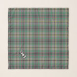 Clan Craig Tartan Scarf<br><div class="desc">Clan Craig traditional tartan with modern colours. Seamless pattern. Custom text.</div>