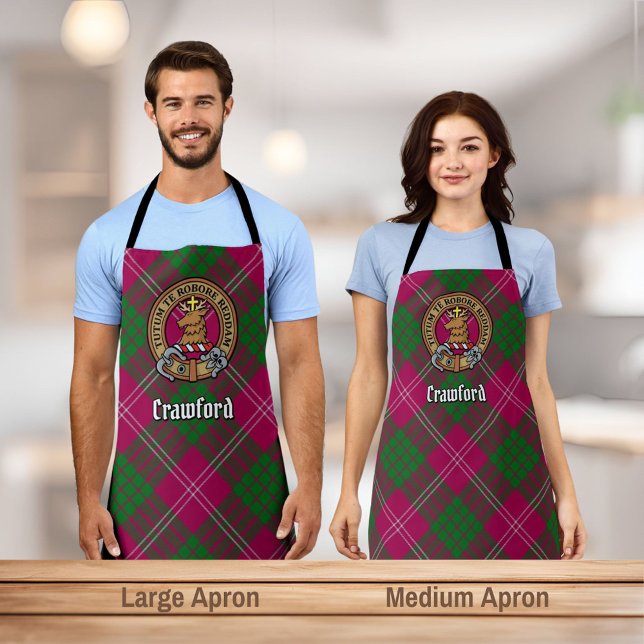 Clan Crawford Crest Apron (Creator Uploaded)
