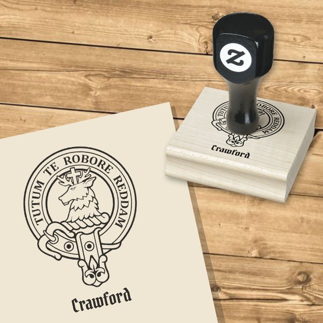 Clan Crawford Crest Rubber Stamp (Creator Uploaded)