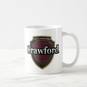Clan Crawford Scottish Dynasty Tartan Mugs Cups