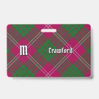 Clan Crawford Tartan Badge