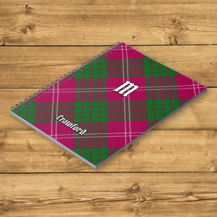 Clan Crawford Tartan Notebook