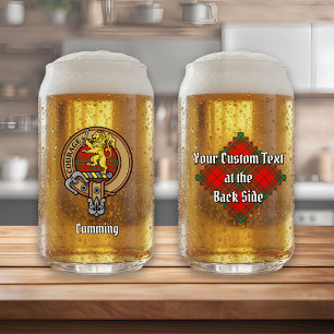 Clan Cumming Crest sur Tartan