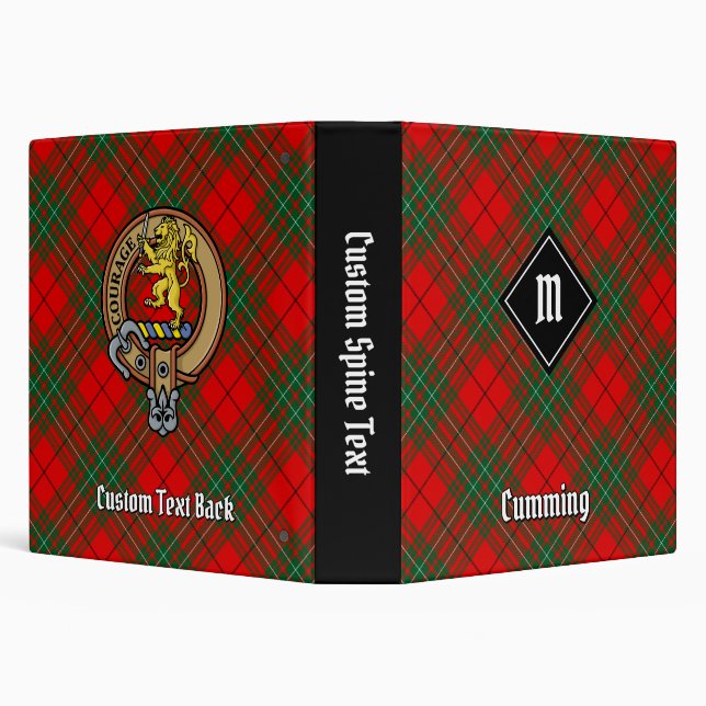 Clan Cumming Tartan Binder (Background)