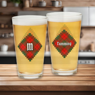 Clan Cumming Tartan Glass