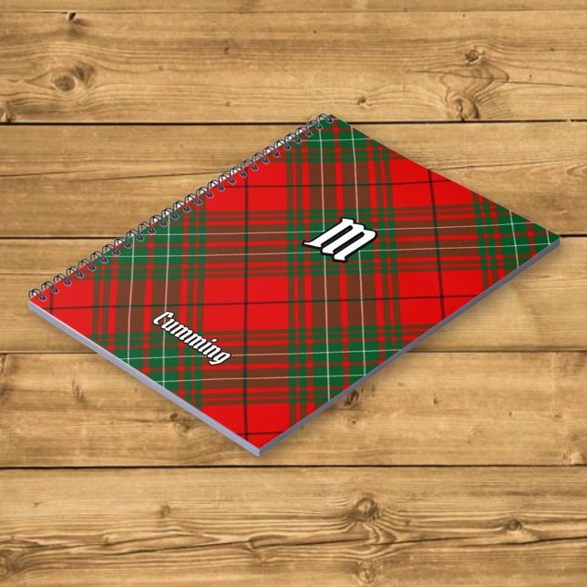 Clan Cumming Tartan Notebook (Creator Uploaded)