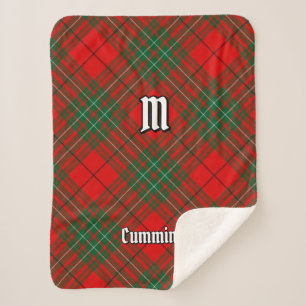 Clan Cumming Tartan Sherpa Blanket