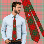 Clan Cumming Tartan Tie<br><div class="desc">Clan Cumming traditional tartan with modern colours. Seamless pattern. Custom monogram.</div>