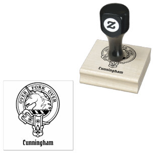 Clan Cunningham Crest Rubber Stamp
