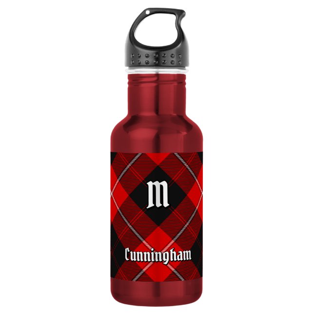 Clan Cunningham Tartan 532 Ml Water Bottle (Front)