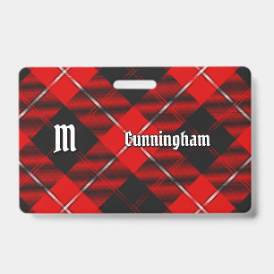 Clan Cunningham Tartan Badge
